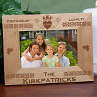 Friendship Love Loyalty Personalized Wood Picture Frame